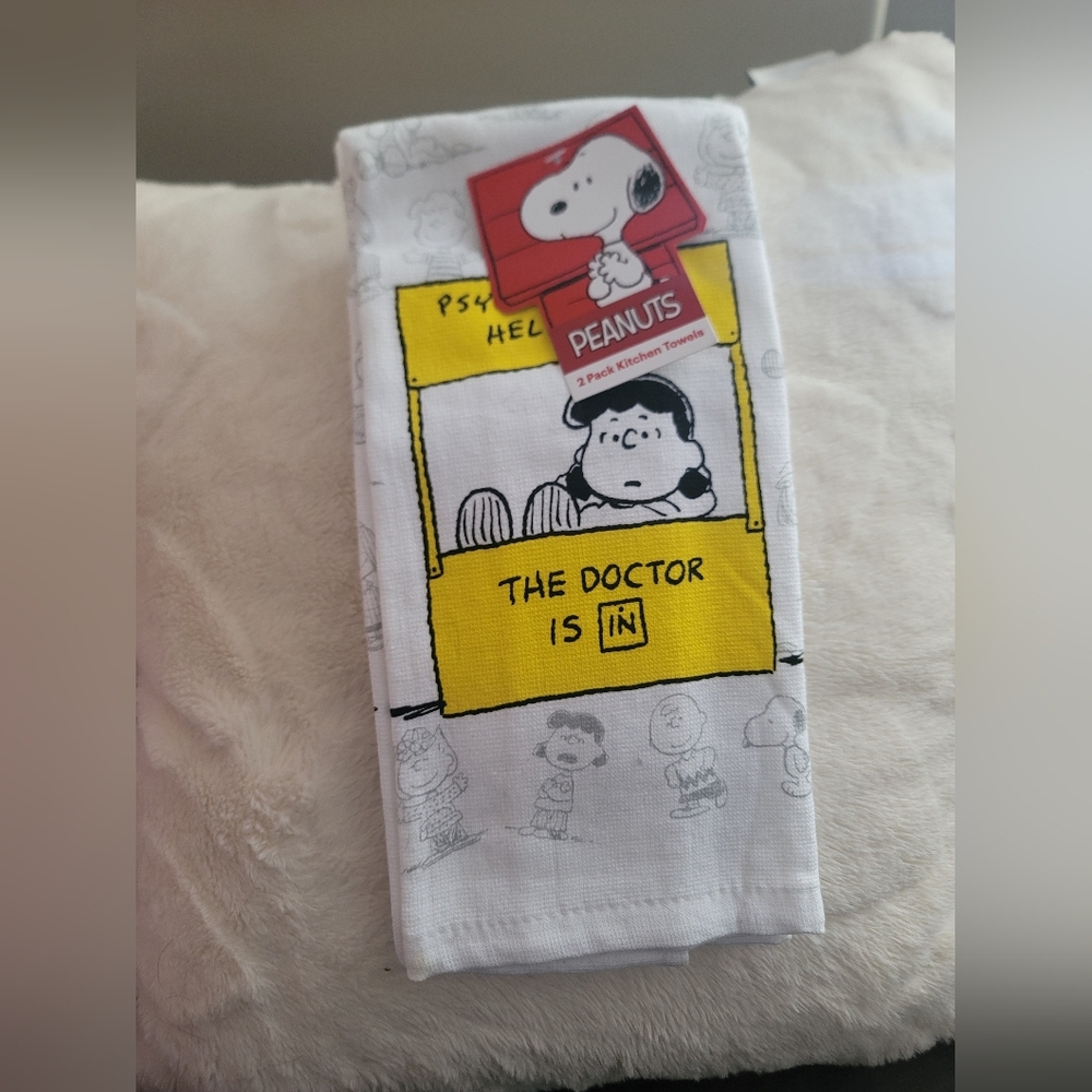Peanuts Kitchen Towels 2 Pack
